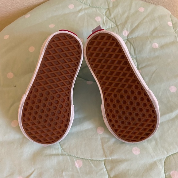 Vans Light Purple Old Skool Velcro Sneakers Toddler size 5 - Picture 16 of 16